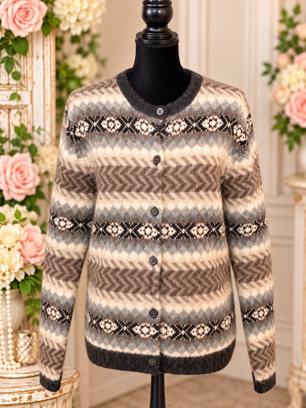Valerie Stevens Cardigan Sweater